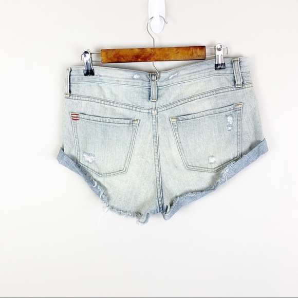 BDG Denim Distressed Mid Rise Slayer Shorts - Picture 10 of 10